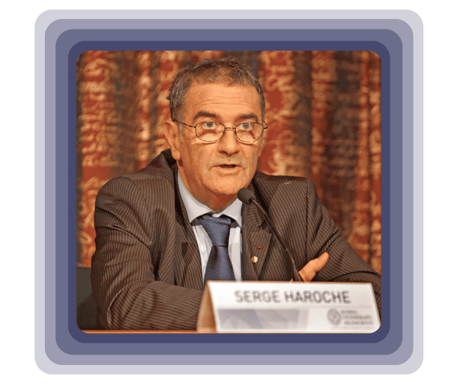 Le scientifique français Serge Haroche